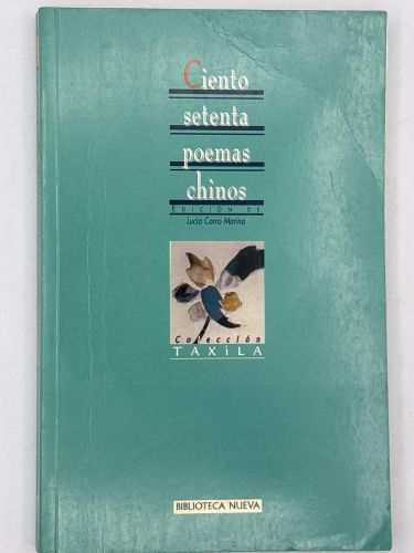 Portada del libro de Ciento sesenta poemas chinos