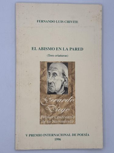 Portada del libro de El abismo en la pared (Tres criaturas)