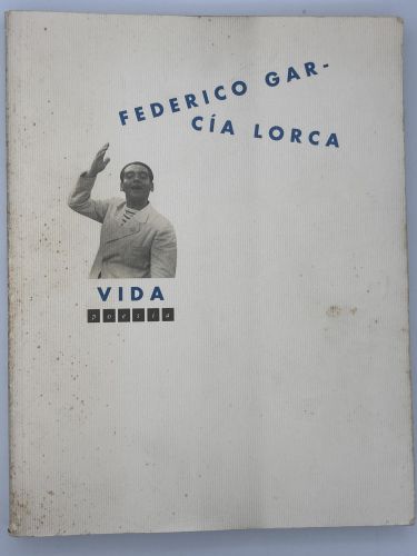 Portada del libro de Federico García Lorca, vida