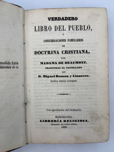 Verdadero libro del pueblo