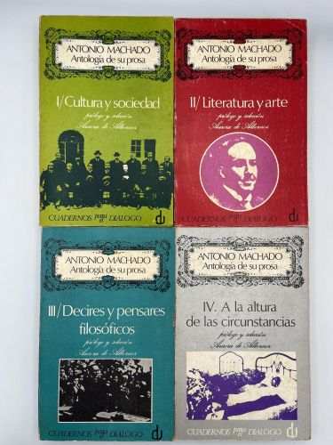 Antonio Machado. Antología de su prosa