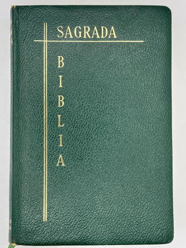 Book cover from SAGRADA BIBLIA . NACAR Y COLUNGA . 1964. CON ESTUCHE.