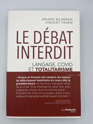 Portada del libro de Le Débat Interdit : Langage, Covid Et Totalitarisme
