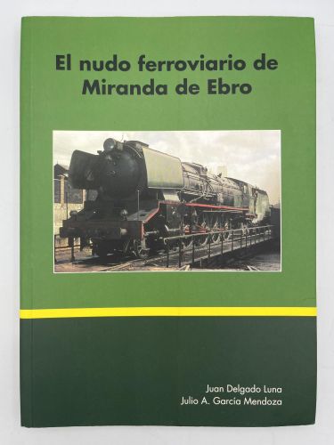 Portada del libro de El nudo ferroviario de Miranda de Ebro