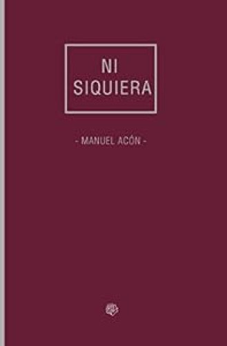 NI SIQUIERA