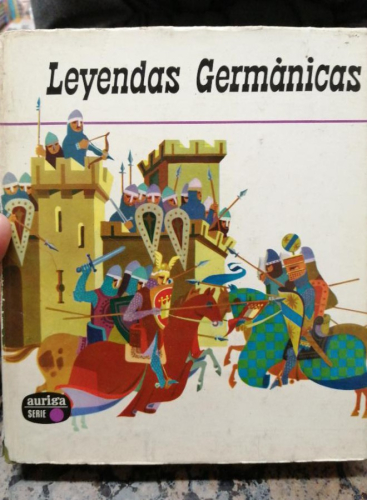 Portada del libro de LEYENDAS GERMÁNICAS.