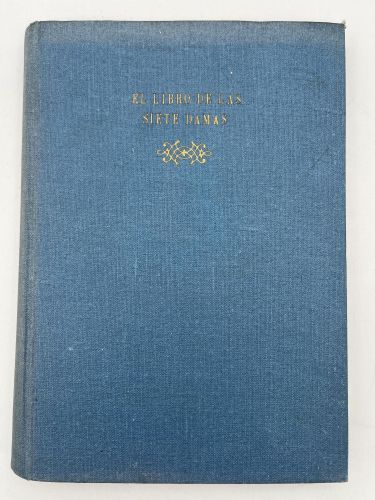 Book cover from El libro de las siete damas
