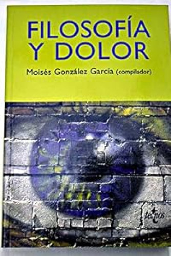 Portada del libro de FilosofÌa y dolor