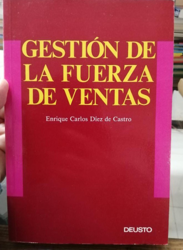 Portada del libro de GESTIÓN DE LA FUERZA DE VENTAS