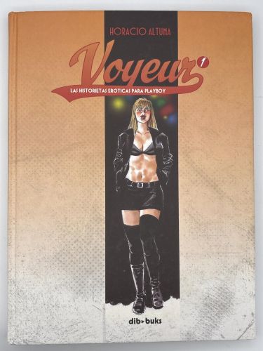 Portada del libro de Voyeur 1