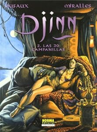 Portada del libro de DJINN 02. LAS 30 CAMPANILLAS