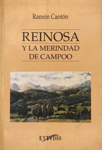 Portada del libro de Ramón Cantón - Reinosa y la merindad de Campoo