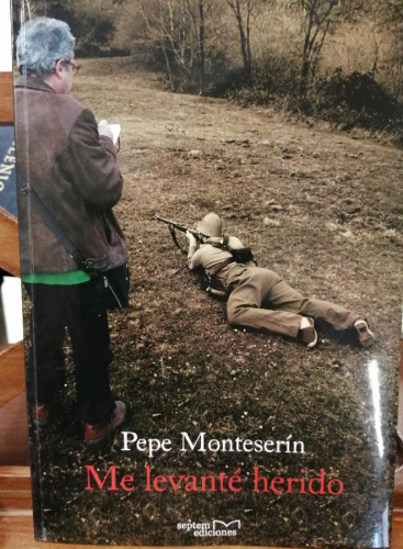Portada del libro de ME LEVANTÉ HERIDO. PEPE MONTESERÍN