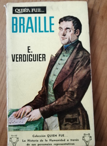 Portada del libro de Quién fue... Braille. E Verdiguier.