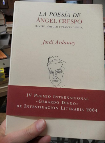 Portada del libro de LA POESÍA DE ÁNGEL CRESPO