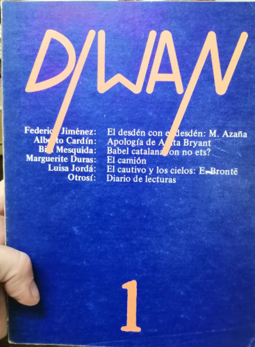 Portada del libro de DIWAN I.
