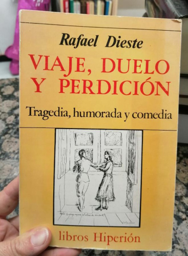 Portada del libro de VIAJE, DUELO Y PERDICIÓN