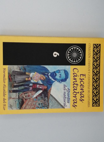Portada del libro de ESCENAS CÁNTABRAS. APUNTES DEL NATURAL