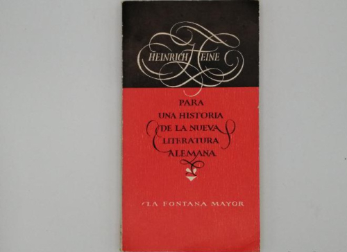 Book cover from PARA UNA HISTORIA DE LA NUEVA LITERATURA ALEMANA