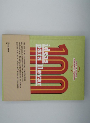 Portada del libro de 100 IDEAS PARA LLEVAR.