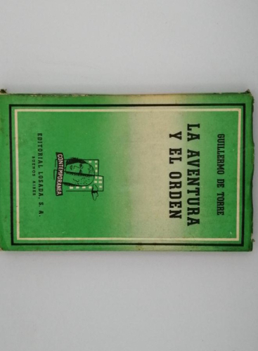 Portada del libro de la aventura y el orden