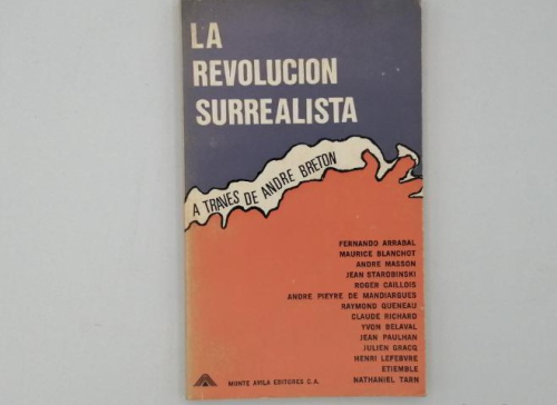 Portada del libro de LA REVOLUCIÓN SURREALISTA