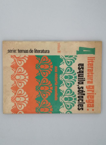 Portada del libro de LITERATURA GRIEGA. ESQUILO, SÓFOCLES