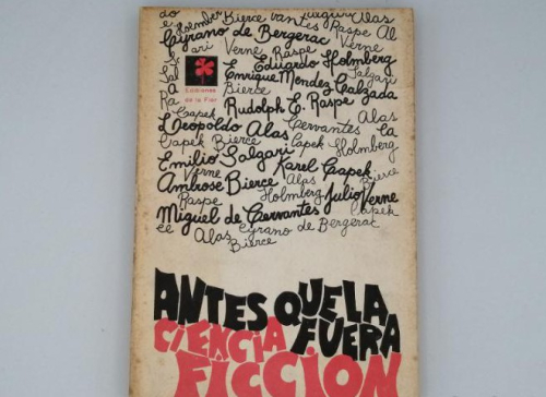 Portada del libro de ANTES QUE LA CIENCIA FUERA FICCIÓN.