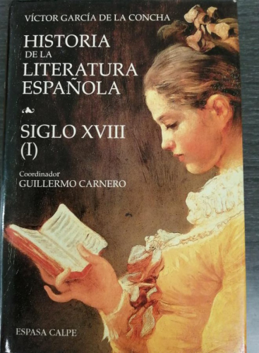 Portada del libro de HISTORIA DE LA LITERATURA ESPAÑOLA