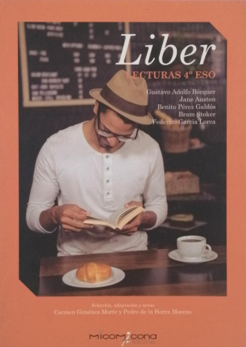 Portada del libro de LIBER LECTURAS 4º ESO
