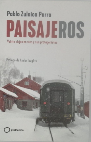 Portada del libro de PAISAJEROS. Pablo Zulaica Parra