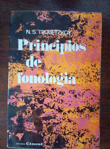 Portada del libro de Principios de fonologia