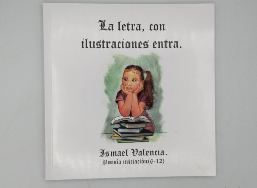 Portada del libro de LA LETRA, CON ILUSTRACIONES ENTRA
