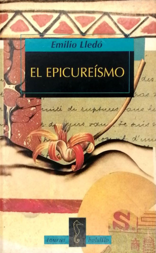 Portada del libro de EL EPICUREÍSMO EMILIO LLEDÓ.