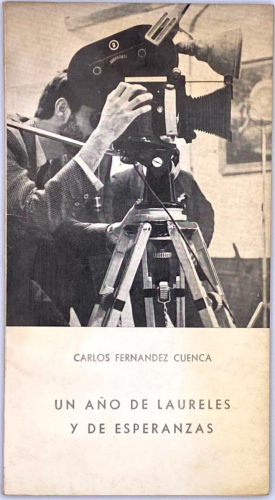 Portada del libro de UN AÑO DE LAURELES Y DE ESPERANZAS