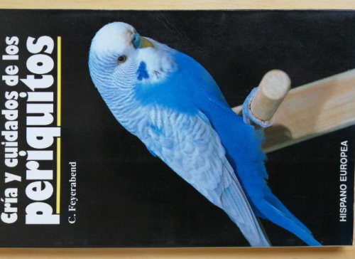 Portada del libro de Cría y cuidados de los periquitos C. Feyerabend