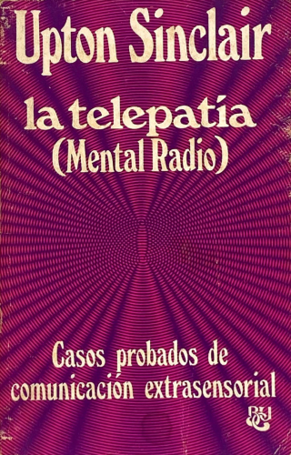 Portada del libro de LA TELEPATÍA (MENTAL RADIO)