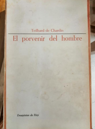 Portada del libro de EL PORVENIR DEL HOMBRE