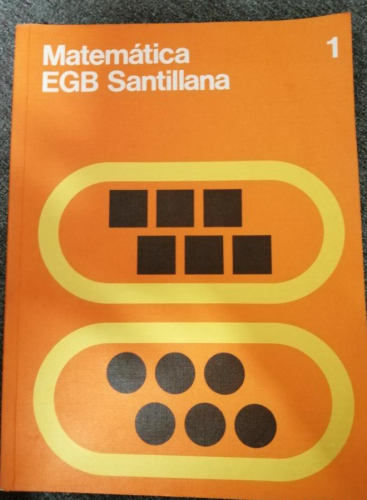 Book cover from Matemáticas1 EGB