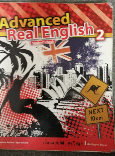 Book cover from Advanced real english2