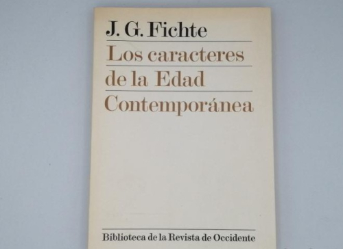 Portada del libro de LOS CARACTERES DE LA EDAD CONTEMPORÁNEA