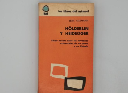 Portada del libro de HOLDERLIN Y HEIDEGGER