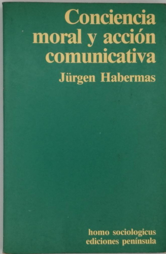 Portada del libro de Conciencia moral y acción comunicativa