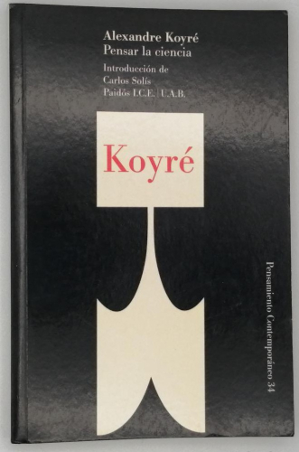 Portada del libro de PENSAR LA CIENCIA