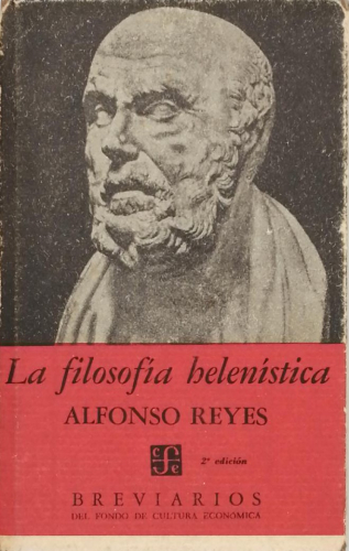 Portada del libro de LA FILOSOFÍA HELENÍSTICA