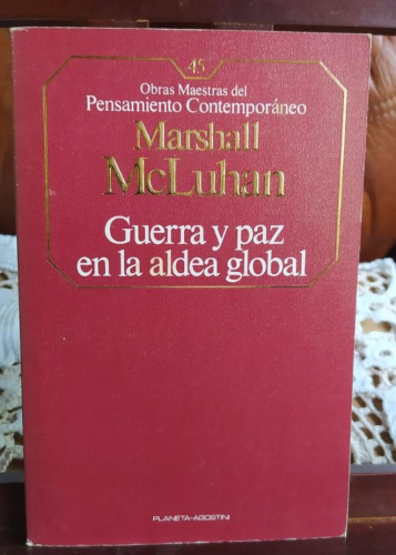 Portada del libro de GUERRA Y PAZ EN LA ALDEA GLOBAL