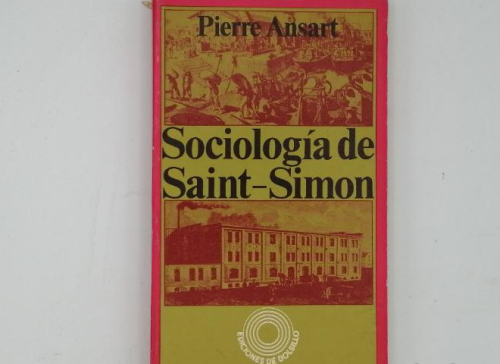 Portada del libro de SOCIOLOGÍA DE SAINT SIMON
