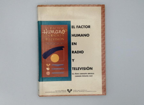 Portada del libro de EL FACTOR HUMANO EN RADIO Y TELEVISIÓN.