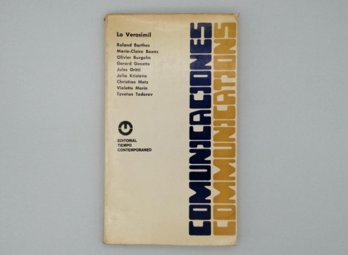 Portada del libro de LO VEROSIMIL