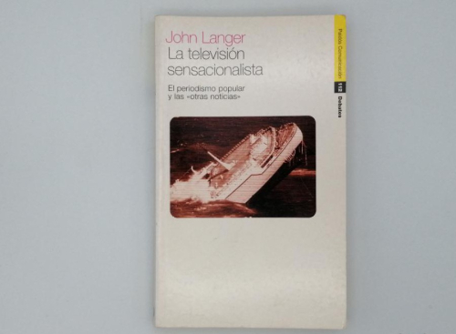 Portada del libro de LA TELEVISIÓN SENSACIONALISTA